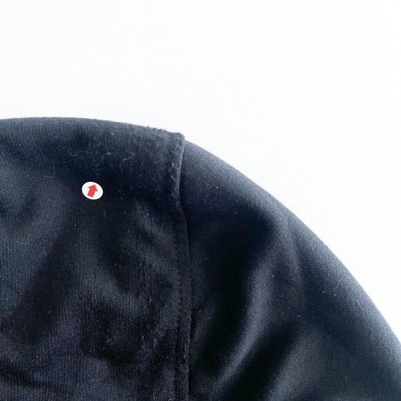 Levi's Womens Women's Flight Satin Bomber with Jersey Hood // Size Large // EUC - Picture 10 of 12